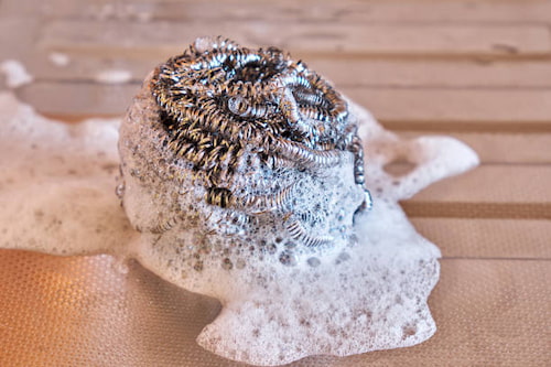 سیم ظرفشویی با بافت منعطف برای سطوح مختلف